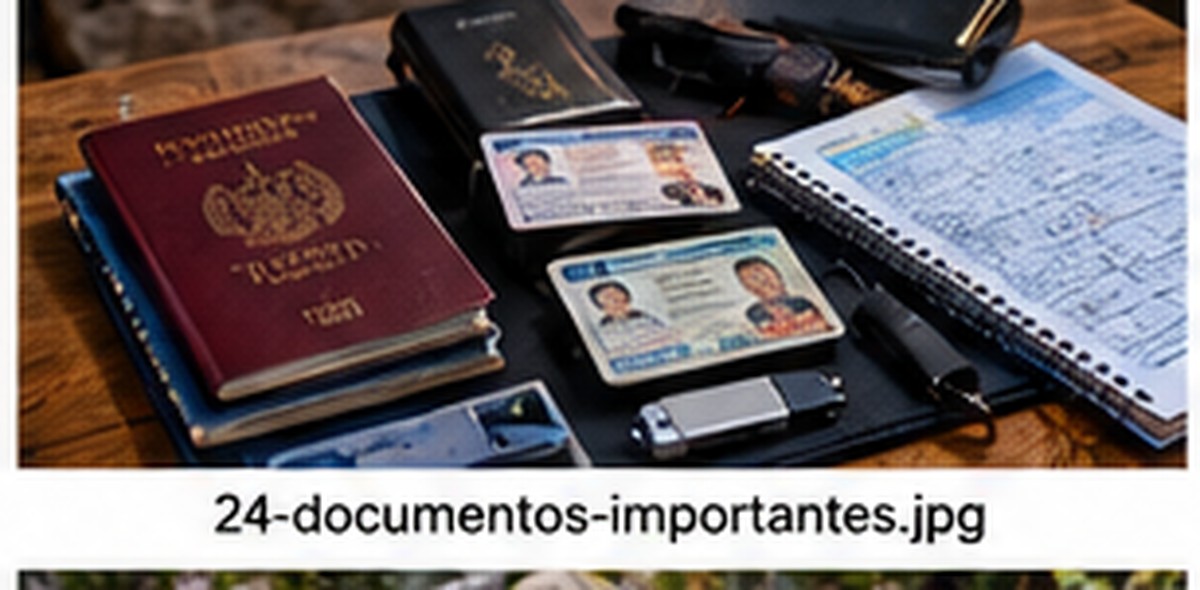 Documentos y libreta de contactos preparados sobre una mesa. Imagen ilustrativa aportada; no identifica un modelo probado.